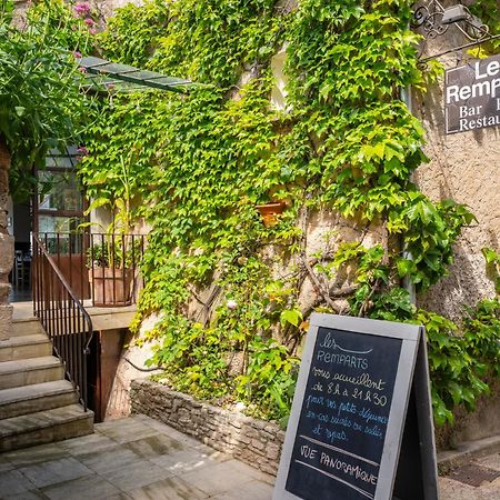 Hotel Restaurant Les Remparts Venasque Kültér fotó
